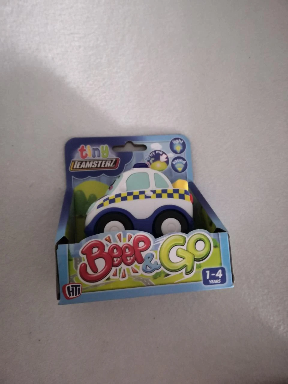 Beep & Go Voiture Police (son et lumière) Neuf